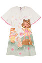 Vestido em malha fresh 94258 Kukiê Infantil Menina Vestido em malha fresh 94258 Kukiê Infantil Menina