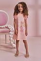 Vestido em molecotton 96519 Kukiê Infantil Menina Vestido em molecotton 96519 Kukiê Infantil Menina
