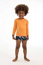Conjunto de camiseta e sunga em malha UV dry com proteção UV 50+ 92882 LucBoo Bebê Menino Conjunto de camiseta e sunga em malha UV dry com proteção UV 50+ 92882 LucBoo Bebê Menino