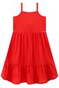 Vestido em blend de viscose aruba 95586 Vic Teen Menina