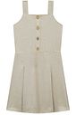 Vestido em blend de linho e viscose 96293 Vic Teen Menina Vestido em blend de linho e viscose 96293 Vic Teen Menina