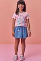 Blusa em meia malha 99303 Infanti Infantil Menina Blusa em meia malha 99303 Infanti Infantil Menina
