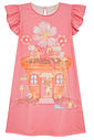 Vestido em malha fresh 95004 Kukiê Infantil Menina