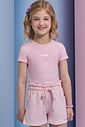 Blusa em canelado liz 94358 Infanti Infantil Menina
