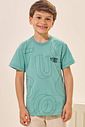 Camiseta em meia malha 96300 LucBoo Infantil Menino Camiseta em meia malha 96300 LucBoo Infantil Menino