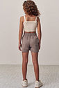 Shorts em sarja com elastano 98167 Lilimoon Teen Menina Shorts em sarja com elastano 98167 Lilimoon Teen Menina