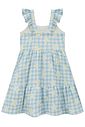 Vestido em malha textura 98457 Kukiê Infantil Menina