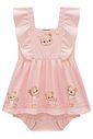 Vestbody em cotton 98592 Infanti Bebê Menina