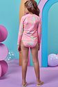 Conjunto de blusa e calcinha em malha com proteção UV50+ 98982 Kukiê Infantil Menina Conjunto de blusa e calcinha em malha com proteção UV50+ 98982 Kukiê Infantil Menina