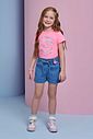 Shorts em jeans com elastano. Acompanha presilha de cabelo 95317 Infanti Infantil Menina Shorts em jeans com elastano. Acompanha presilha de cabelo 95317 Infanti Infantil Menina