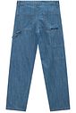 Calça over em jeans benício 97298 Johnny Fox Teen Menino Calça over em jeans benício 97298 Johnny Fox Teen Menino