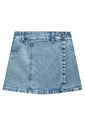 Short saia em jeans com elastano 99085 Vic Teen Menina