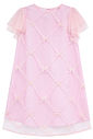 Vestido em tule laços 96877 Kukiê Infantil Menina