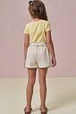 Conjunto de blusa em canelado liz e short saia em moletom linho sem pelúcia 95886 Infanti Infantil Menina Conjunto de blusa em canelado liz e short saia em moletom linho sem pelúcia 95886 Infanti Infantil Menina