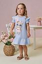 Vestido em meia malha 94512 Infanti Infantil Menina
