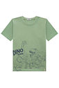 Camiseta em meia malha 94780 LucBoo Infantil Menino Camiseta em meia malha 94780 LucBoo Infantil Menino