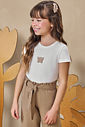 Blusa em canelado liz 93499 Infanti Infantil Menina