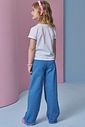 Calça wide leg em jeans com elastano 95404 Infanti Infantil Menina Calça wide leg em jeans com elastano 95404 Infanti Infantil Menina