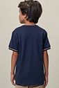 Camiseta em meia malha 98427 LucBoo Infantil Menino