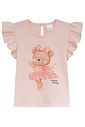 Blusa em cotton 94683 Kukiê Infantil Menina