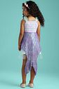 Fantasia de Sereia (Vestido em malha UV, tule e paetê cristal, acompanha cauda removível) 97607 Kukiê Infantil Menina
