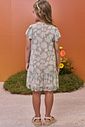 Vestido em tule com elastano 98541 Kukiê Infantil Menina