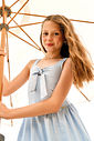 Vestido em linho capri 94415 Vic Teen Menina Vestido em linho capri 94415 Vic Teen Menina