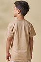 Camiseta em malha mesclada 95653 LucBoo Infantil Menino