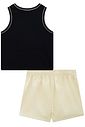 Conjunto de regata em canelado liz e short saia em tecido plano de viscose 94628 Lilimoon Teen Menina Conjunto de regata em canelado liz e short saia em tecido plano de viscose 94628 Lilimoon Teen Menina