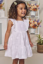Vestido em tricoline bordado 98390 Infanti Bebê Menina Vestido em tricoline bordado 98390 Infanti Bebê Menina