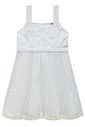 Vestido em tule laços foil 98844 Kukiê Infantil Menina