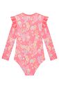 Maiô em malha UV dry com proteção 50+ 98409 Infanti Infantil Menina