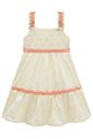Vestido em malha laise 99432 Kukiê Infantil Menina Vestido em malha laise 99432 Kukiê Infantil Menina