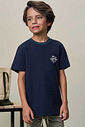 Camiseta em meia malha textura 98421 LucBoo Infantil Menino