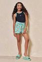 Shorts em nylon ergonomic 96463 Lilimoon Teen Menina
