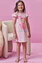 Camisola em malha fresh 94257 Kukiê Infantil Menina