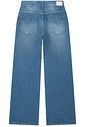 Calça wide leg em jeans arkansas 94402 Lilimoon Teen Menina