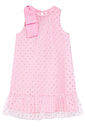 Vestido em tule glitter estrelas 96563 Kukiê Infantil Menina