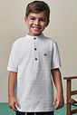 Bata em meia malha textura 98408 LucBoo Infantil Menino Bata em meia malha textura 98408 LucBoo Infantil Menino