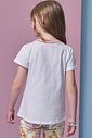 Blusa alongada em meia malha 94916 Infanti Infantil Menina