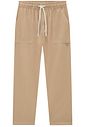 Calça em linho santorine com elastano 99038 LucBoo Infantil Menino