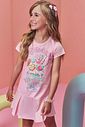 Vestido em meia malha 95318 Infanti Infantil Menina