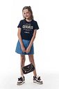 Short saia em jeans 92703 Vic Teen Menina