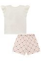 Conjunto de pijama de blusa e shorts em malha fresh 96003 Infanti Infantil Menina Conjunto de pijama de blusa e shorts em malha fresh 96003 Infanti Infantil Menina