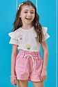 Blusa em meia malha 95066 Kukiê Infantil Menina