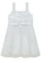 Vestido em tule laços foil 98844 Kukiê Infantil Menina