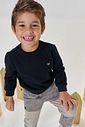 Blusão em moletom com pelúcia 90968 Johnny Fox Bebê Menino