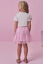 Conjunto de blusa em cotton e saia em tule glitter (com shorts embutido) 98839 Kukiê Infantil Menina Conjunto de blusa em cotton e saia em tule glitter (com shorts embutido) 98839 Kukiê Infantil Menina