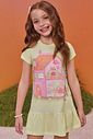 Vestido em meia malha 98530 Kukiê Infantil Menina