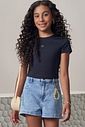 Blusa em malha poliamida com proteção UV 50+ 97960 Lilimoon Teen Menina
